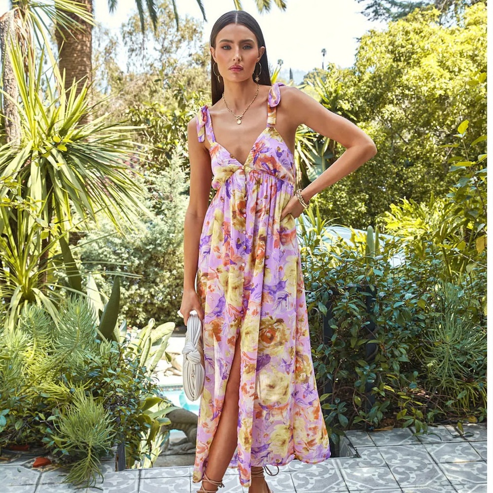 Vici Becky floral dress 🌸